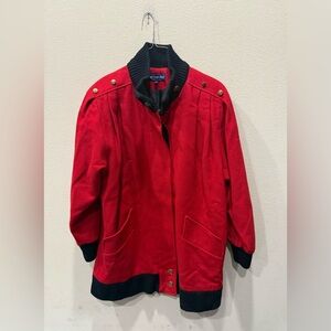 Herman Kay Vintage 80s Women's 70% Wool Coat